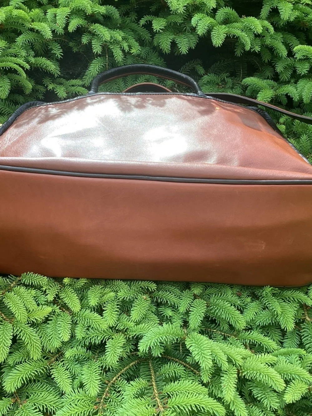 Mowen Leather Designs Fine Soft Leather Briefcase Laptop Messenger Bag🦋